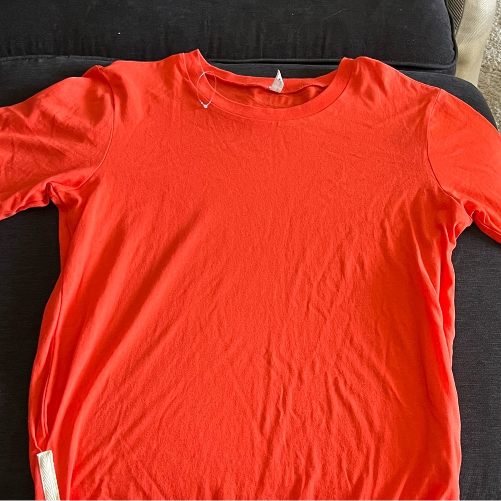 Free People Orange Bodysuit